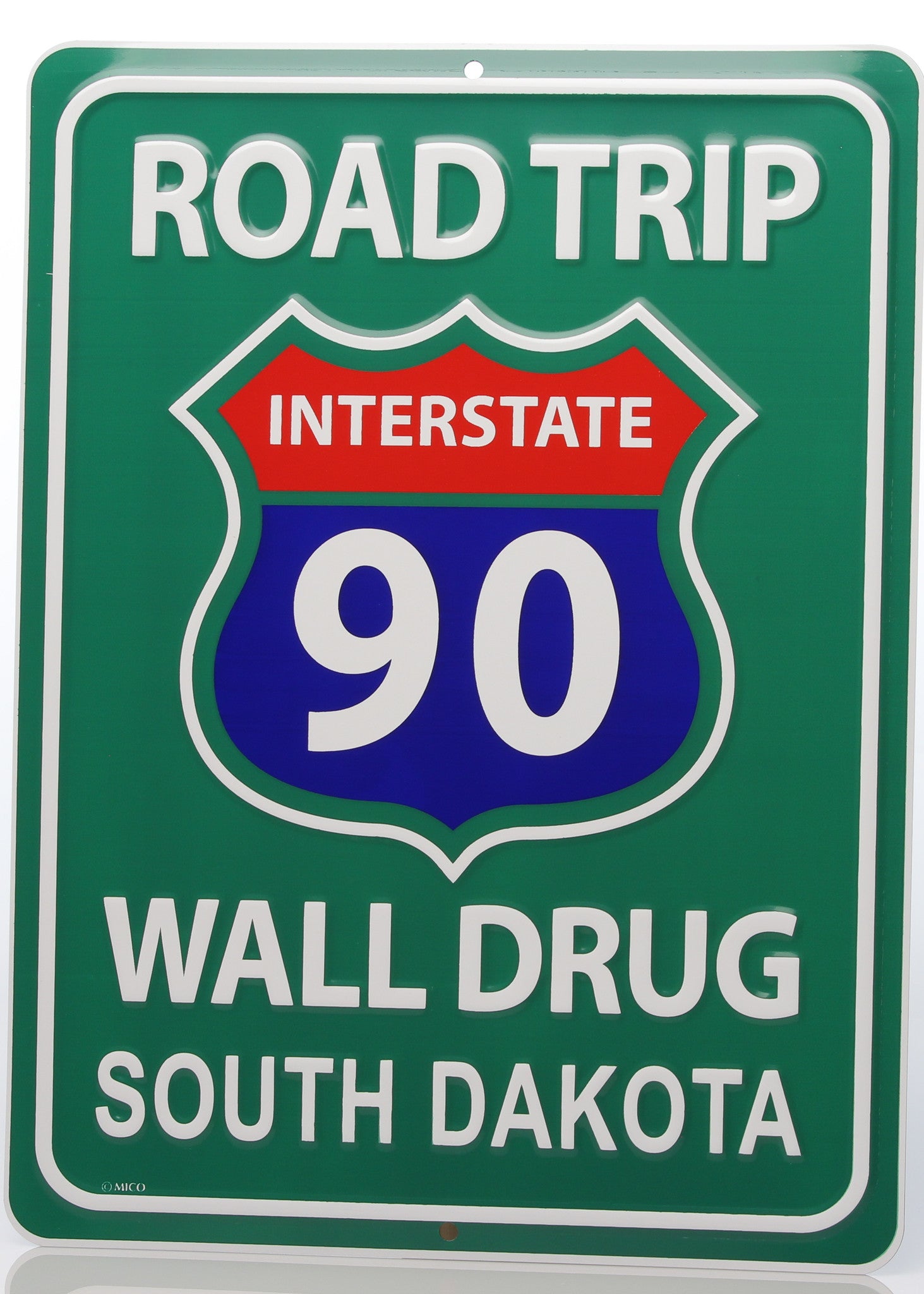  Tin Road Trip Sign 