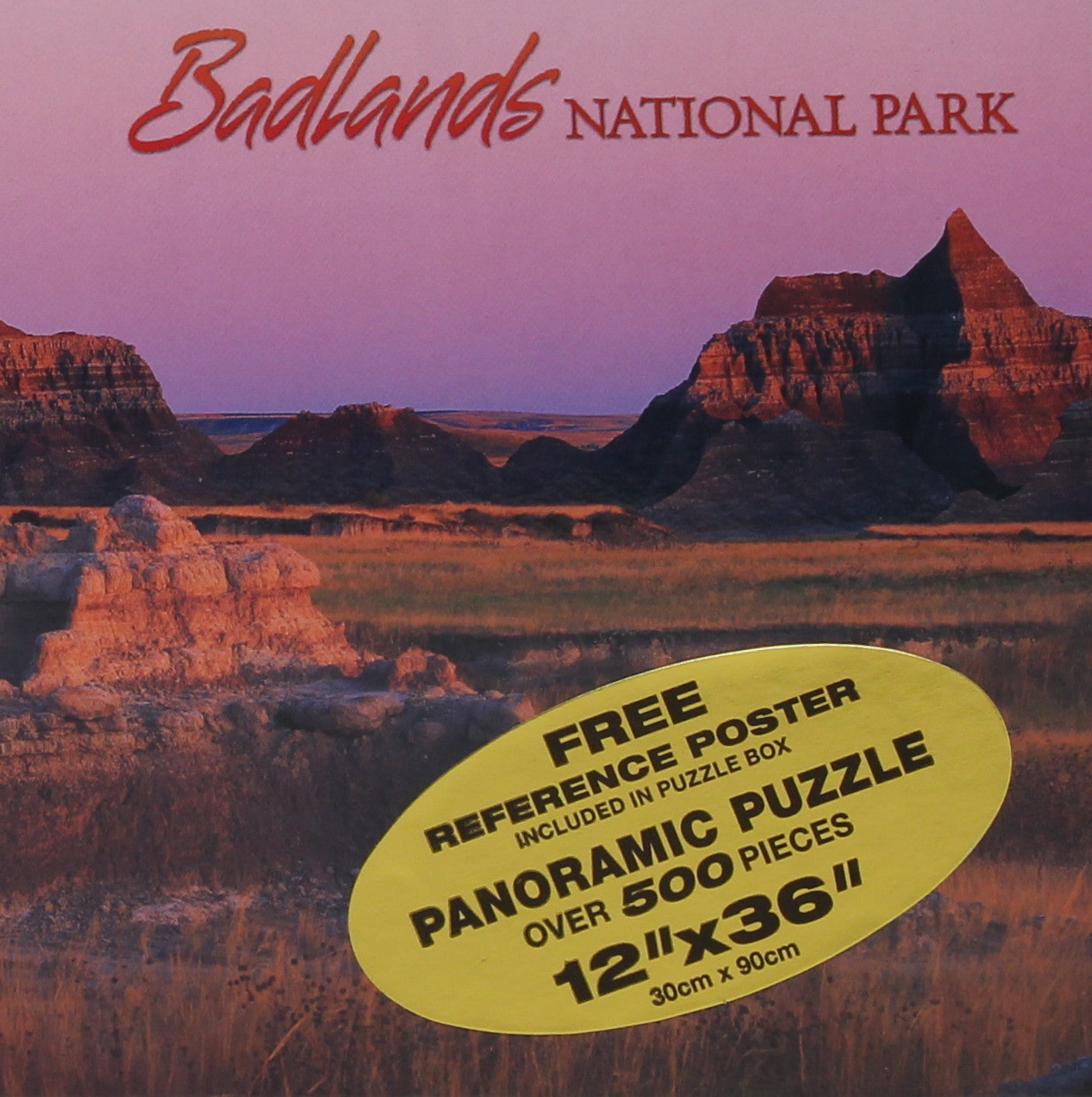  Badlands Panoramic Puzzle 