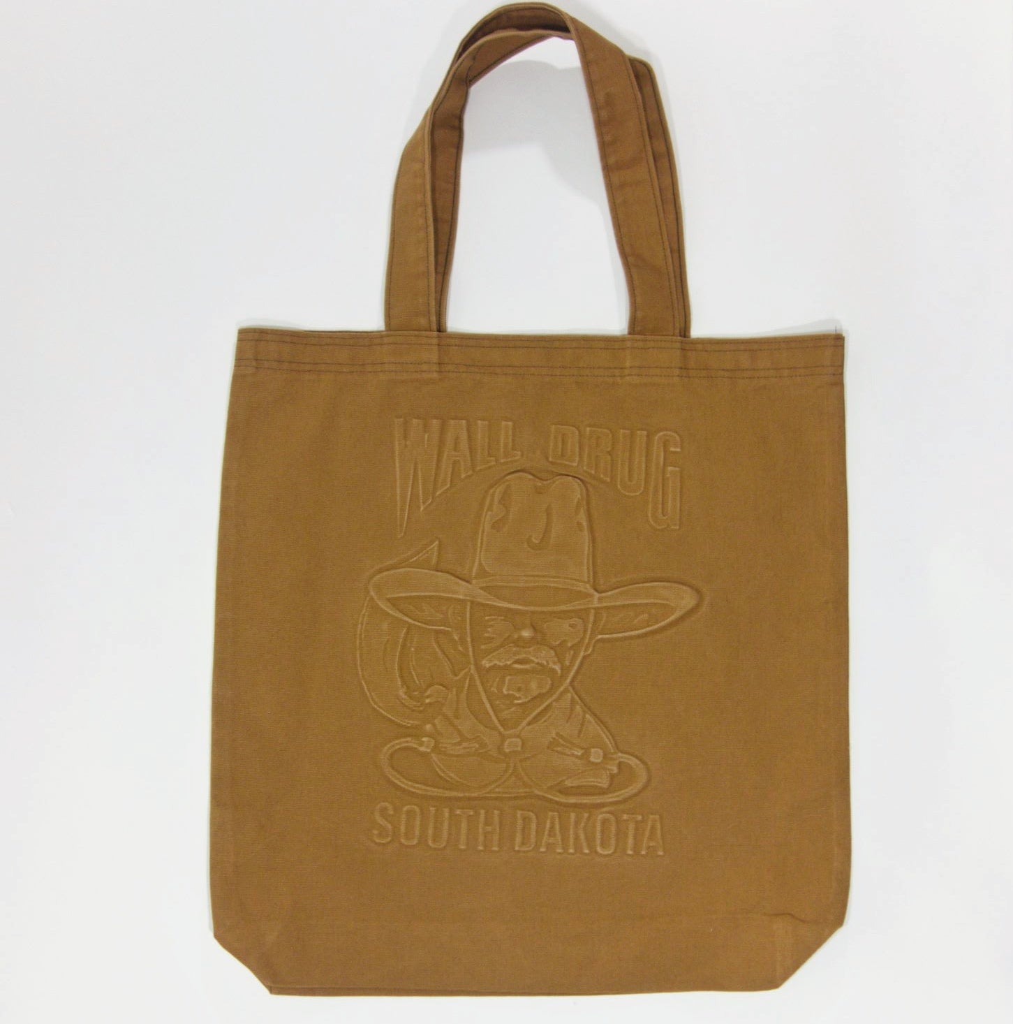  Wall Drug Cowboy Camel Canvas Tote Bag 