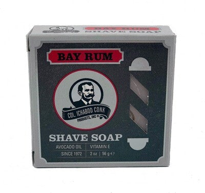  Col. Conk Bay Rum Shave Soap 2 oz 