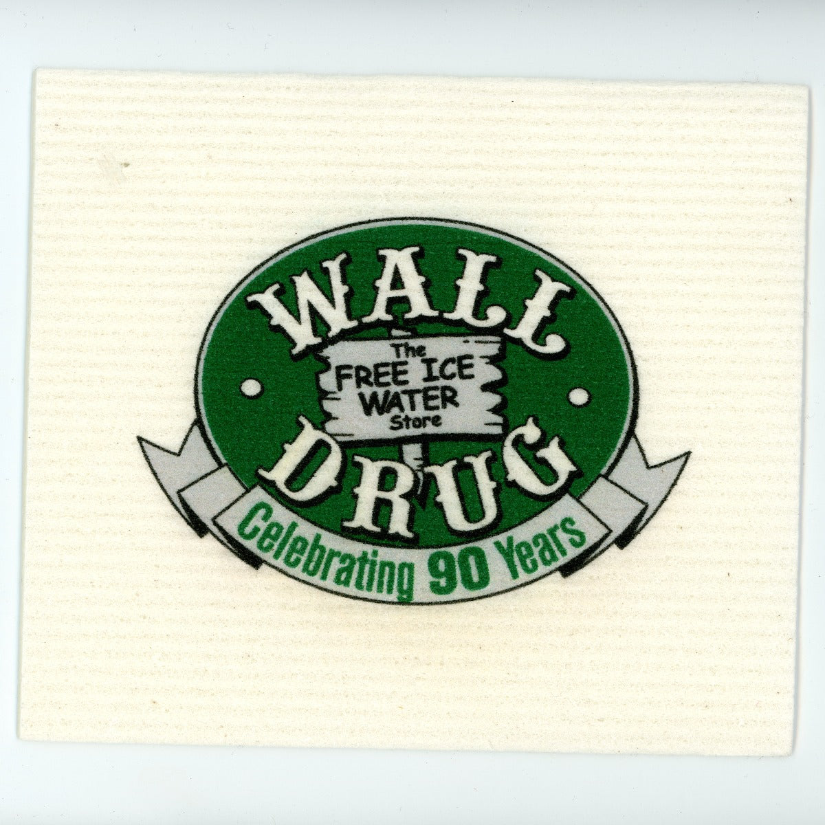  Wall Drug Anniversary Swedish Dish Cloth 