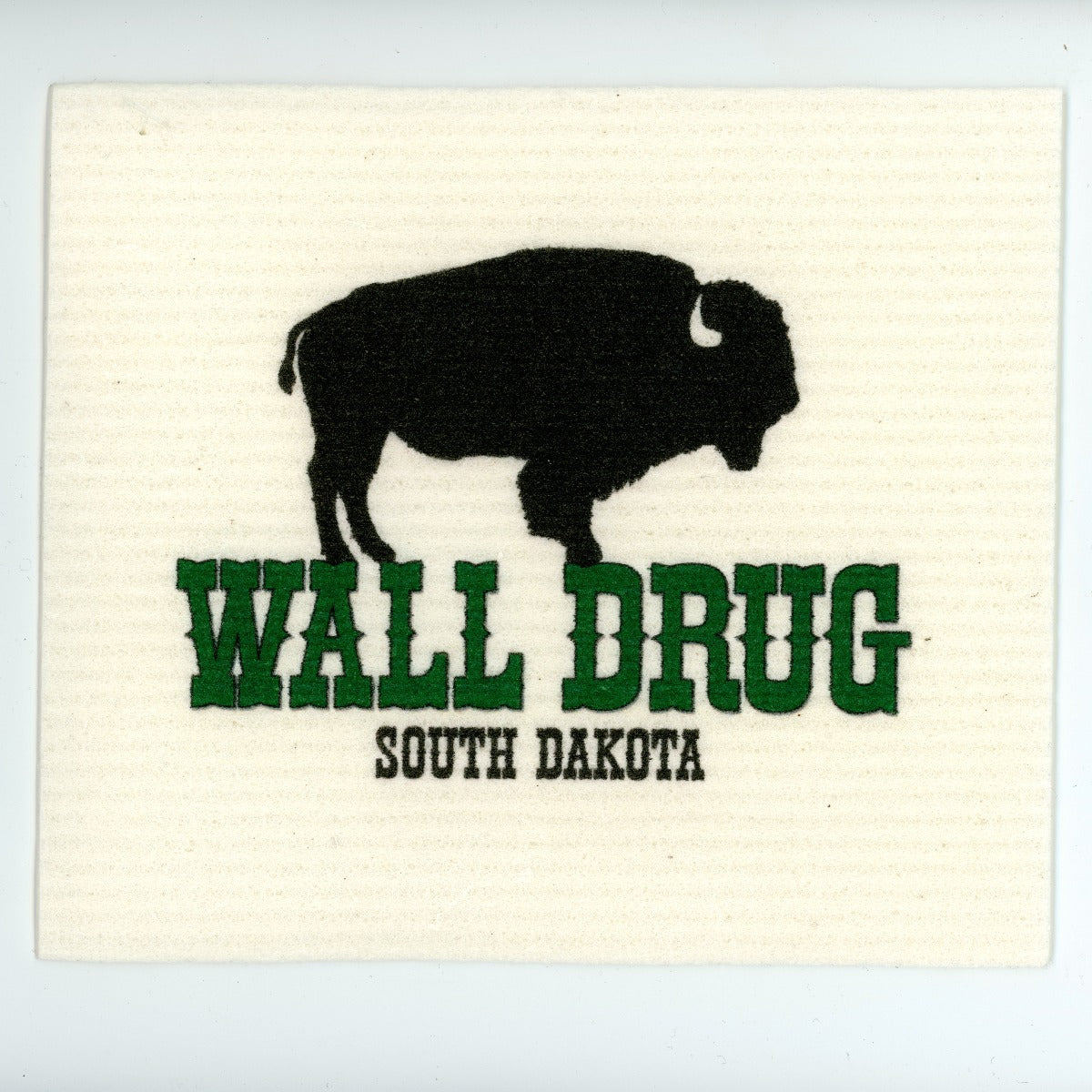  Wall Drug Buffalo Swedish Dish Cloth 