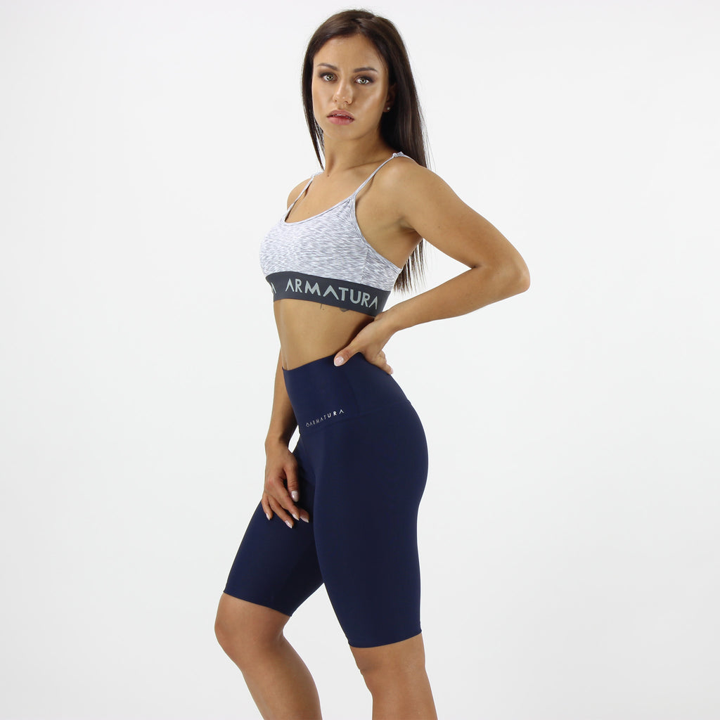 navy cycling shorts womens