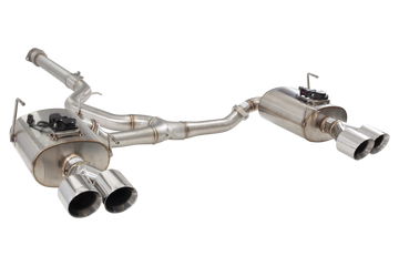 X Force Stainless Steel 3" Varex Valved Cat-Back System with Quad Tips - 2022-2024 Subaru WRX