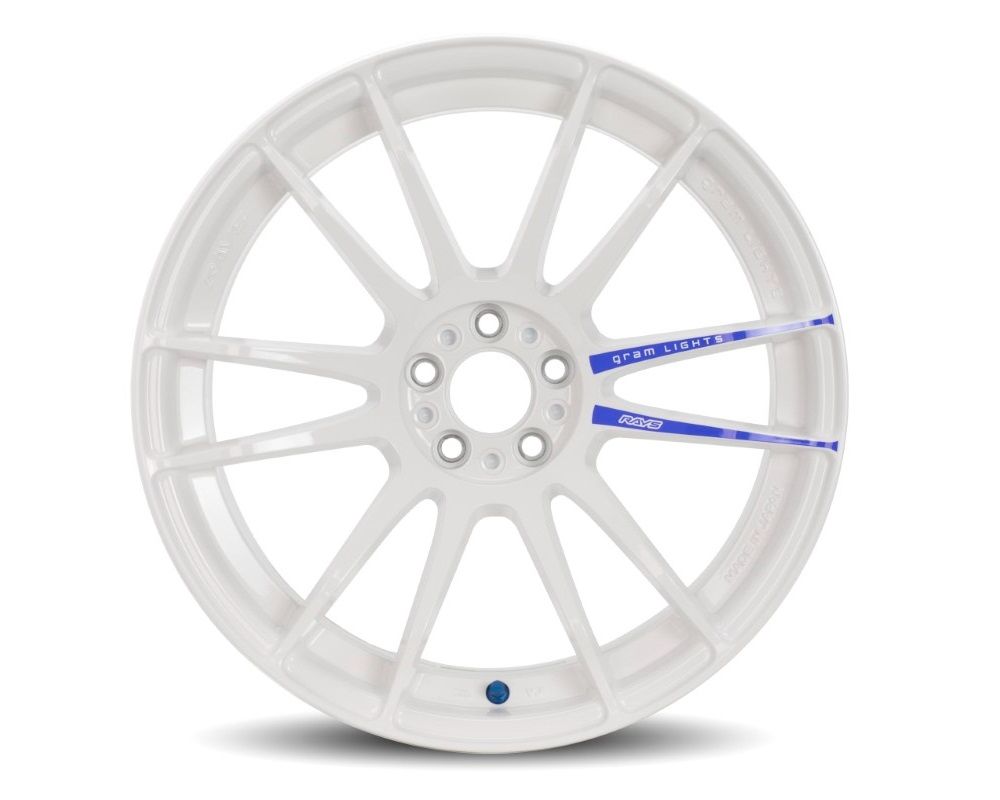 Rays Gram Lights 57Xtreme Spec D (Face 2) White 18x9.5 +38mm 5x114.3  (Single Wheel) - 2015-2024 Subaru WRX / 2015-2021 STI / 2019-2024 Forester