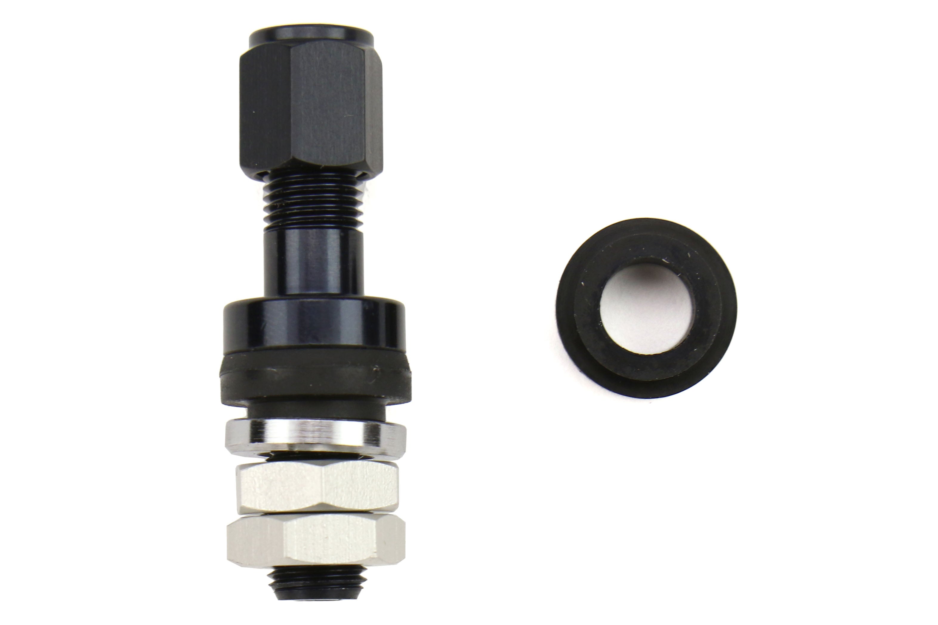 KICS Gram Lights 57 Valve Stem Black, WS27A2YBK