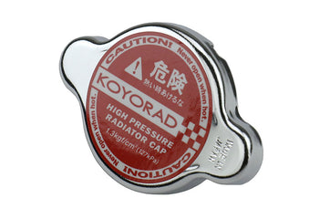 Koyo 1.3 Bar High Pressure Radiator Cap Hyper Red - Subaru / Mitsubishi / Nissan (inc. 2015-2021 Subaru WRX / STI / 2009-2018 Nissan GT-R / 2008-2015 Mitsubishi Lancer)