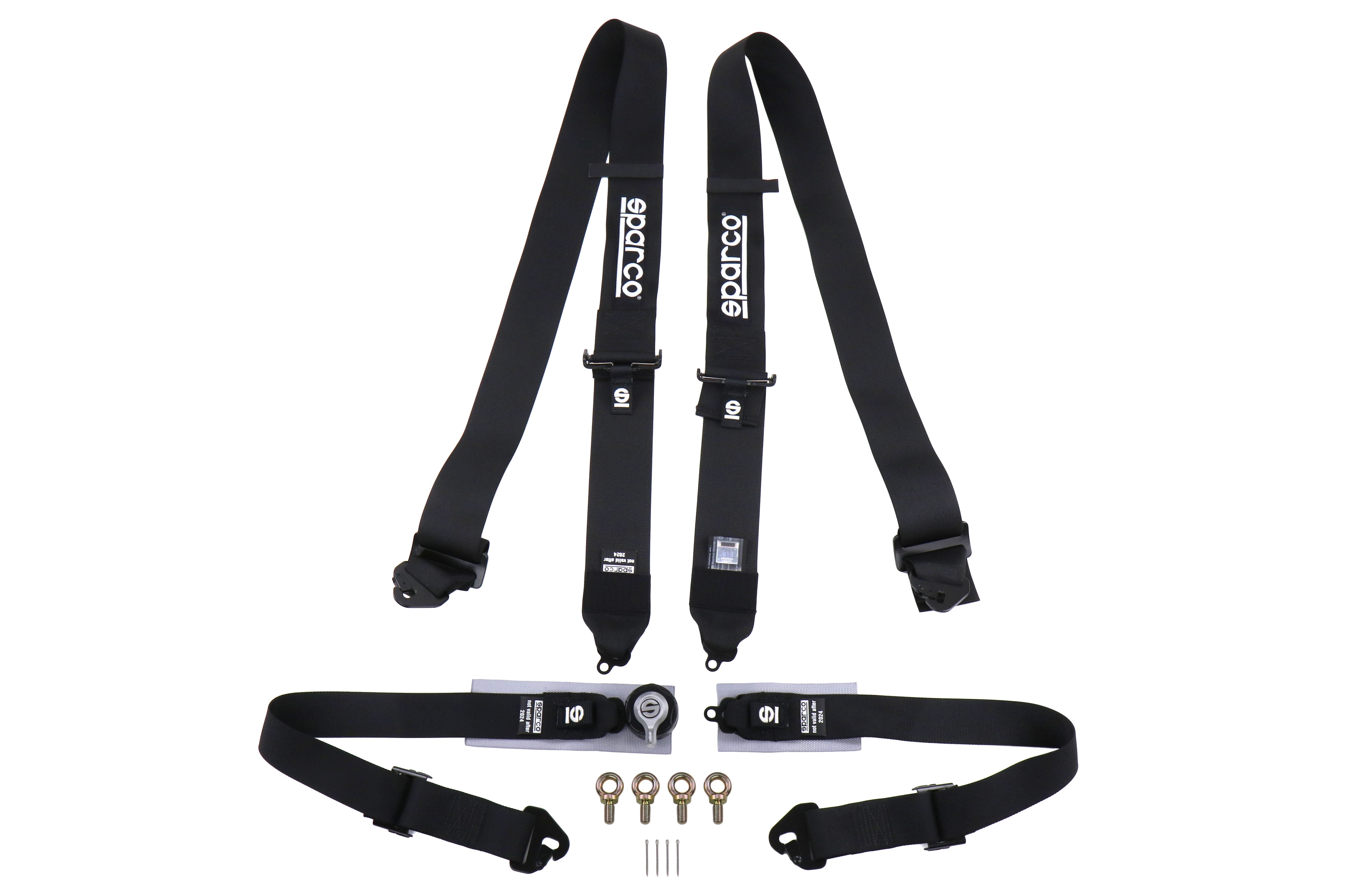 Sparco Belt Four Point Harness Black - Universal
