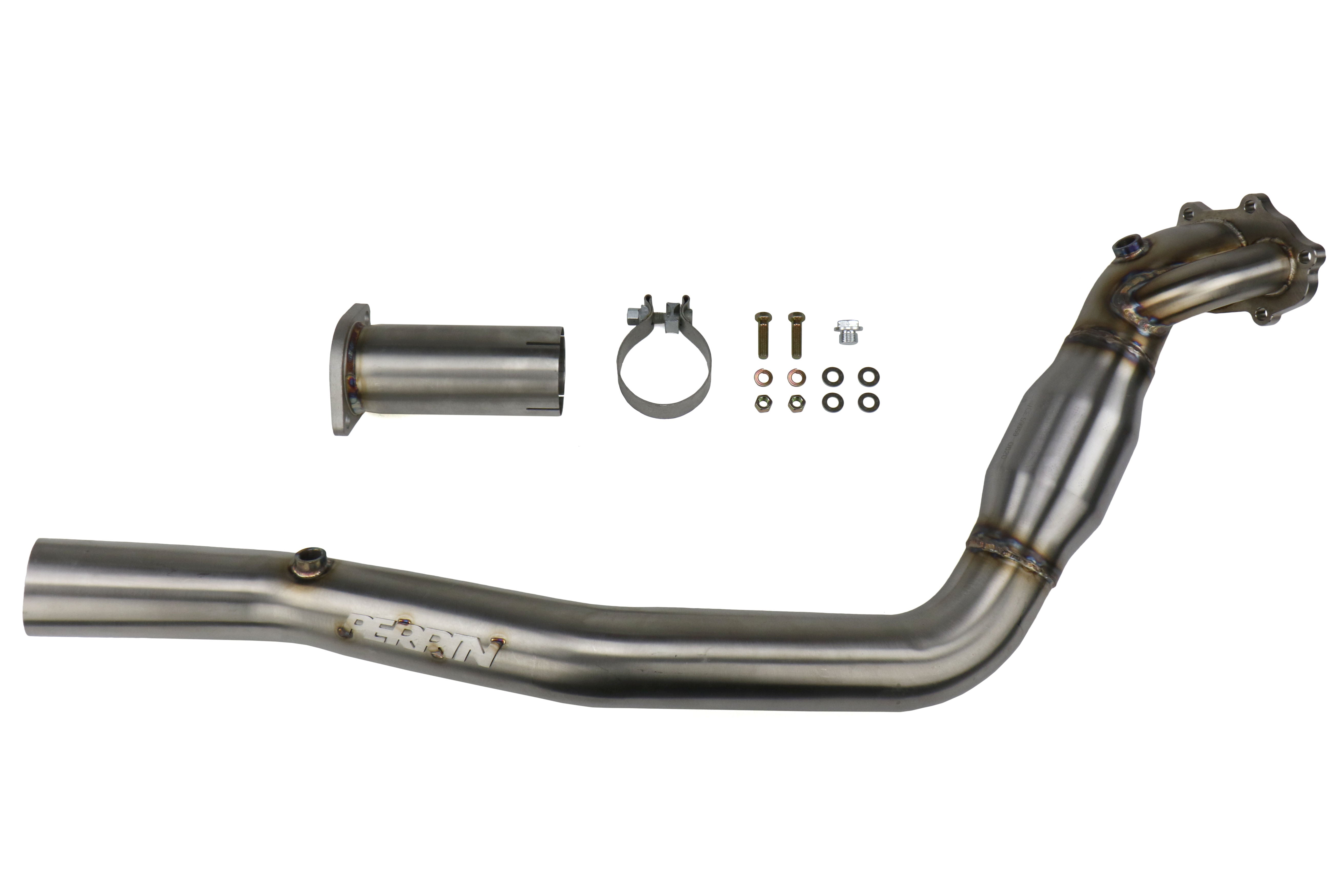 PERRIN Downpipe w Catalytic Converter - Subaru WRX STI 2004-2007 | PSP ...