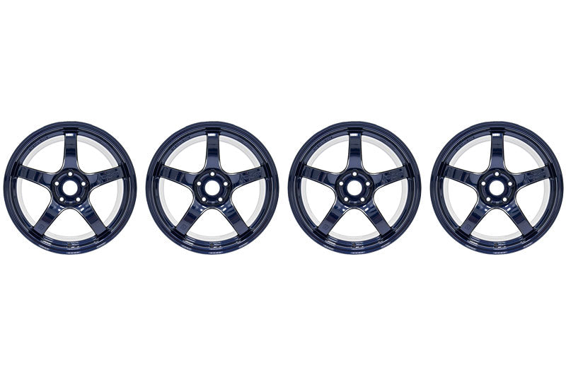 Rays Gram Lights 57CR Eternal Blue 18x9.5 +38mm 5x114.3 (Single Wheel) -  2015-2024 Subaru WRX / 2015-2021 STI / 2019-2024 Forester