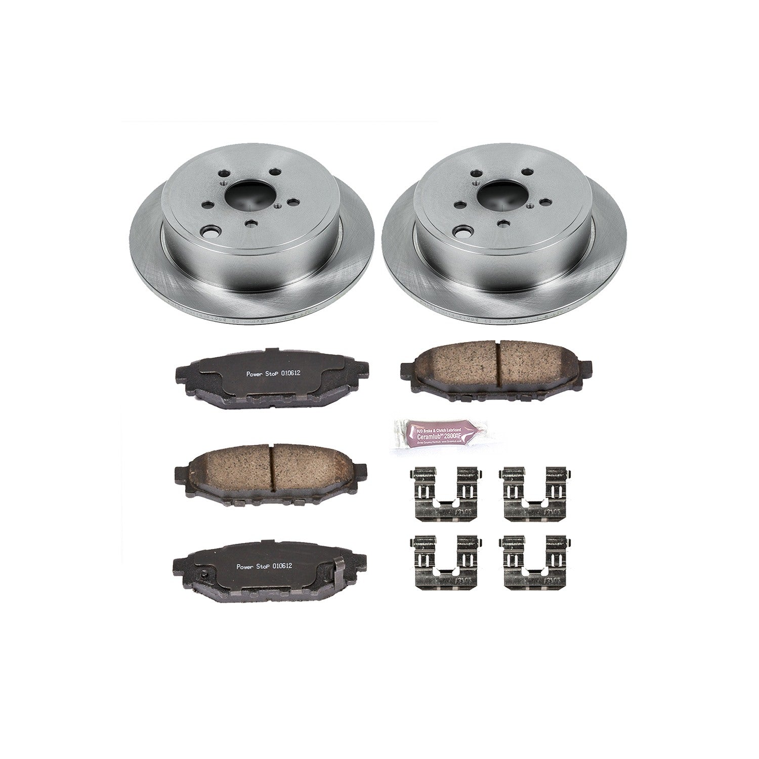 Power Stop Autospecialty Brake Kit (Rear) - 13-16 Subaru BRZ / 09