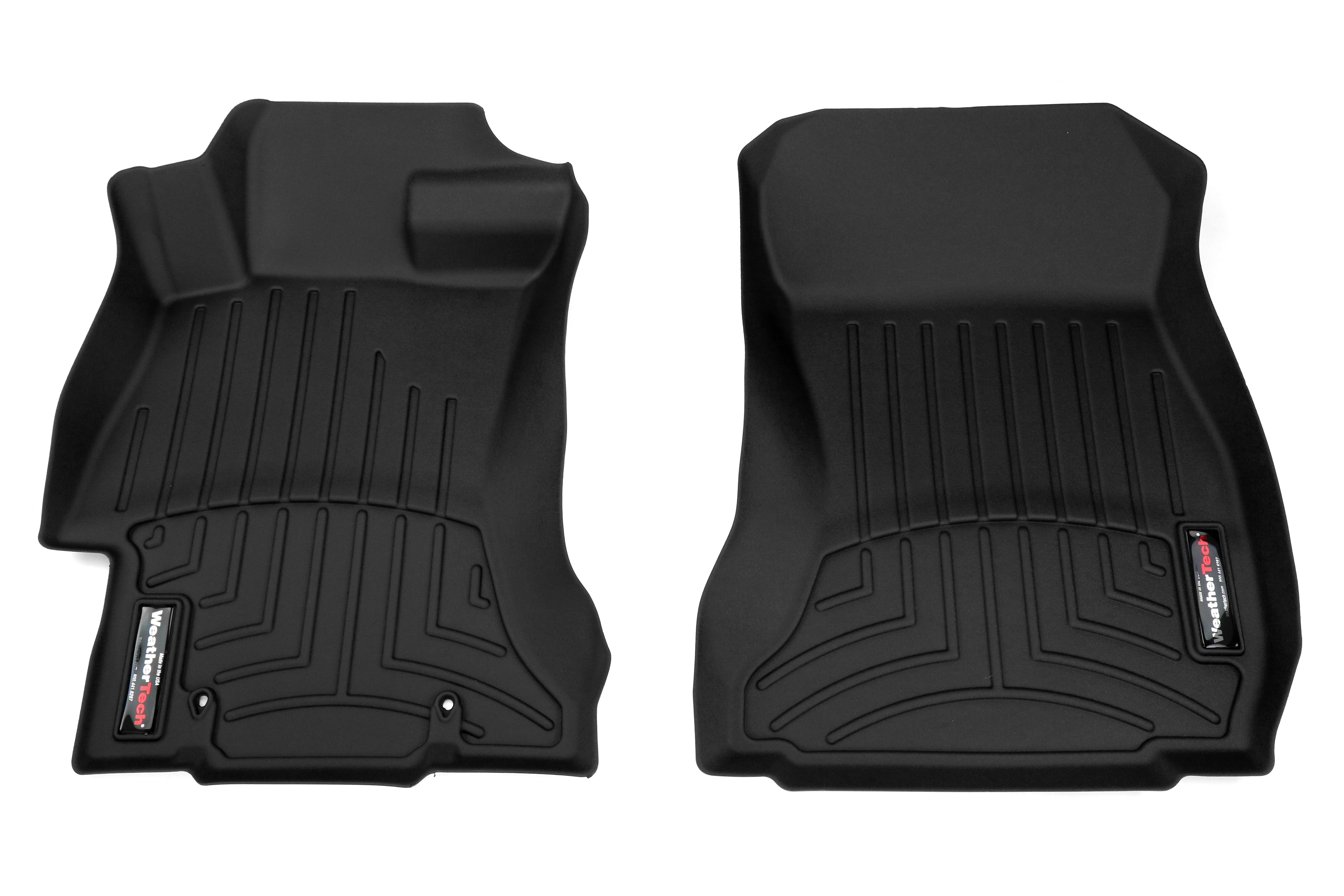 FloorLiner Molded Mat By WeatherTech, Front Pair, Black, For Range Rover  Full Size L322, 2010 - 2012 (Part #442911) - Land Rover mats from Atlantic  British