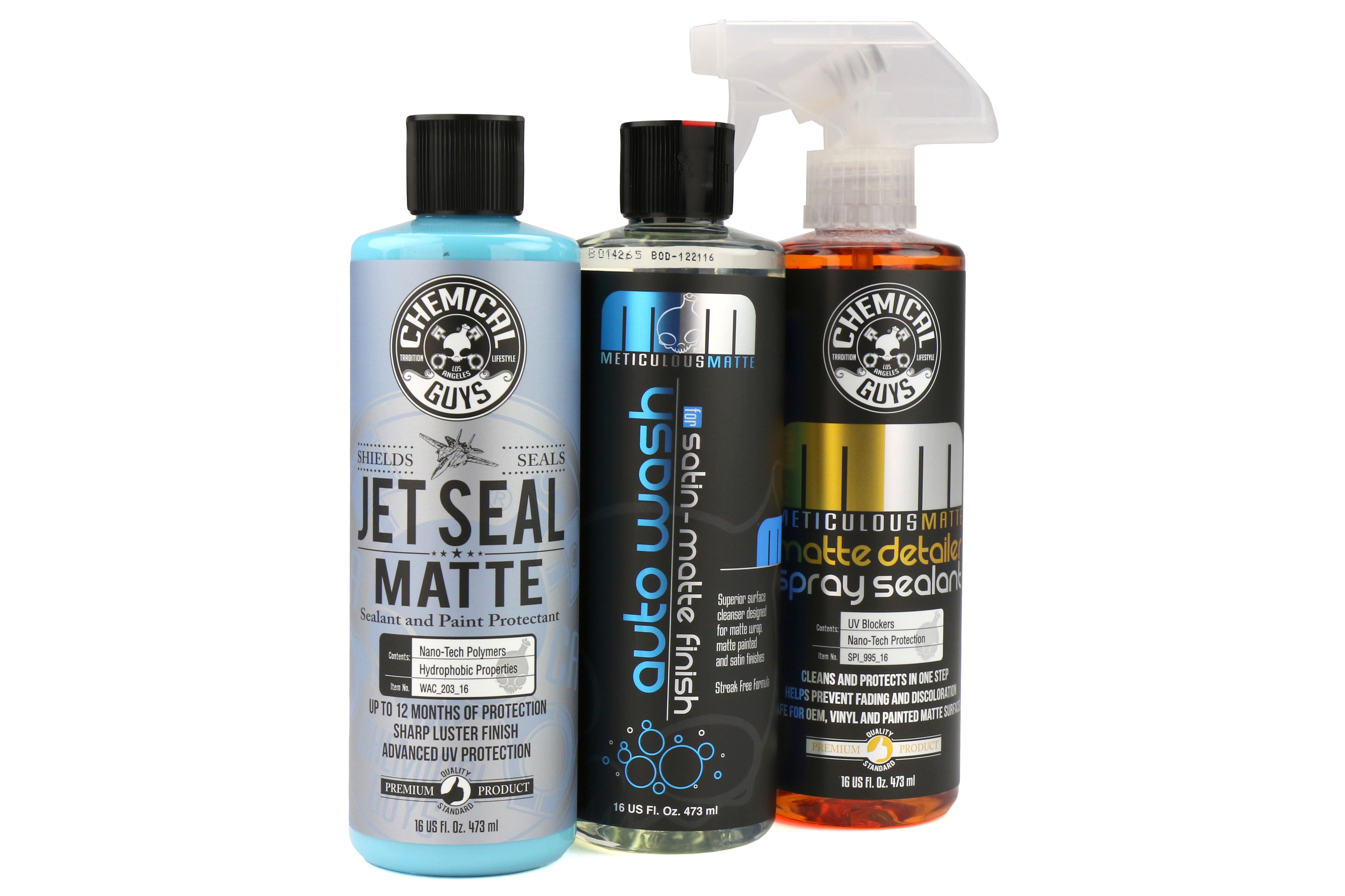Chemical Guys Meticulous Matte Detailer Spray & Sealant - 16oz