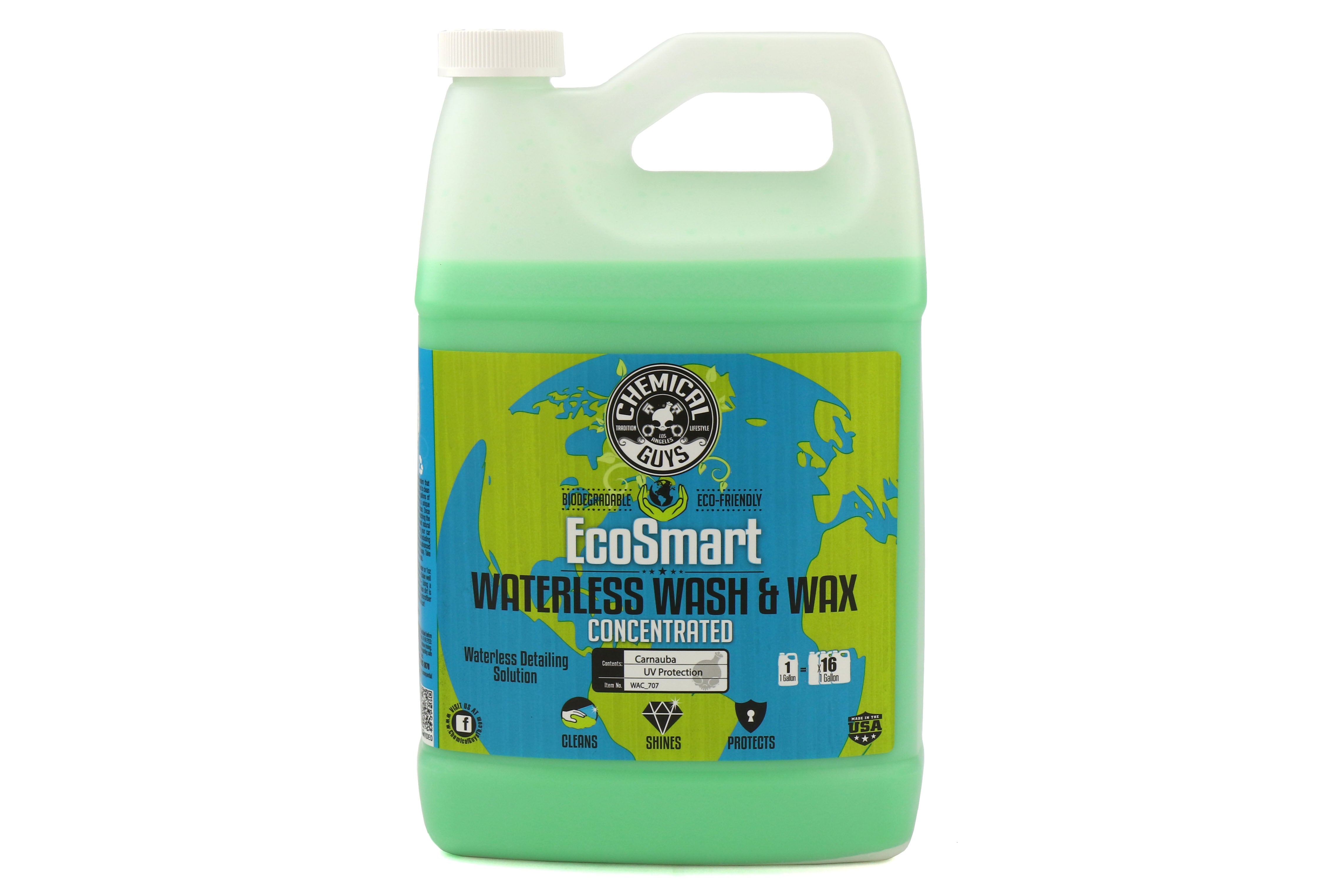 Chemical Guys Ecosmart Hyper Concentrated Waterless Car Wash and Wax (1Gal)  - Universal