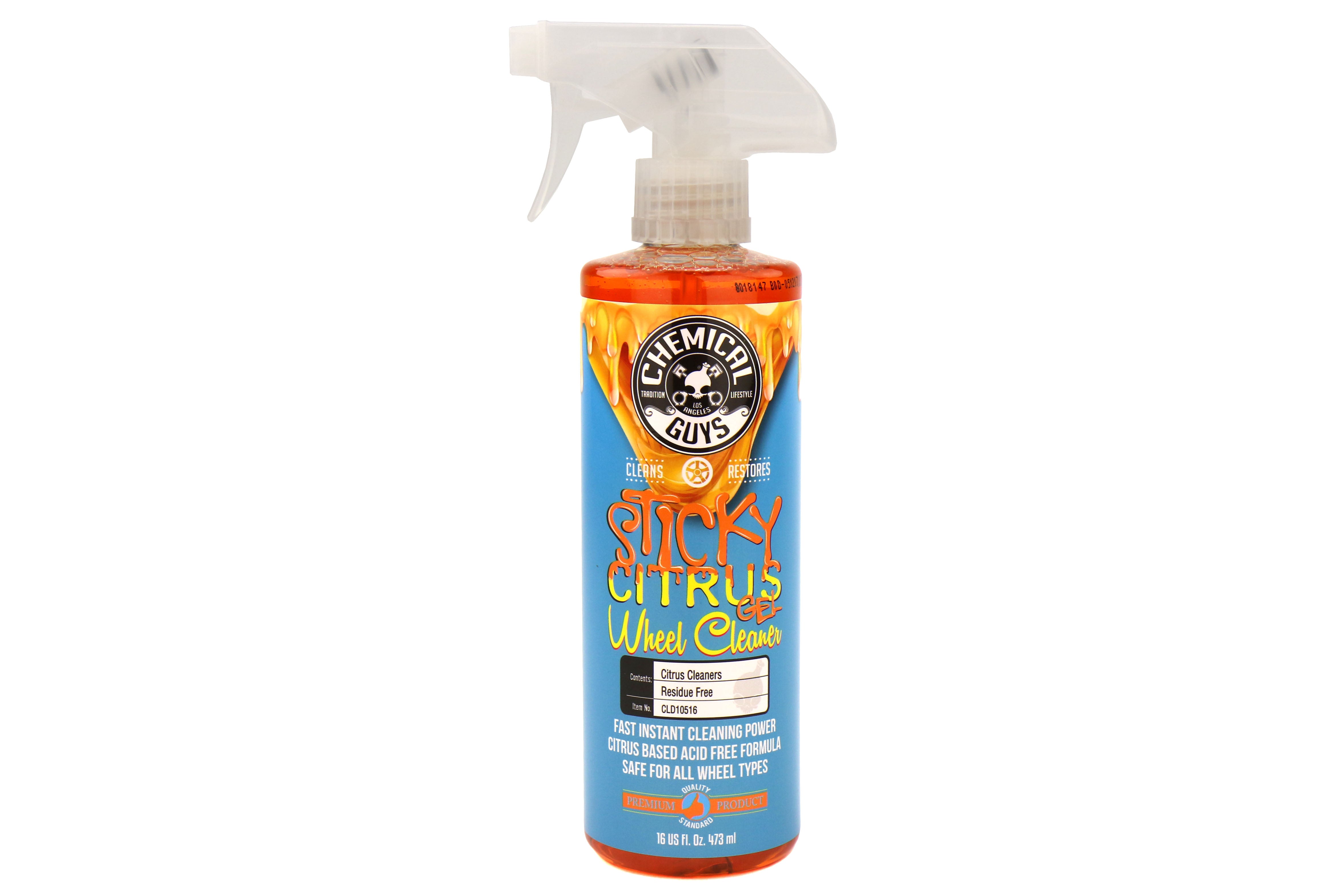 Chemical Guys CLD10516 Sticky Gel Citrus Wheel Cleaner (16 oz)