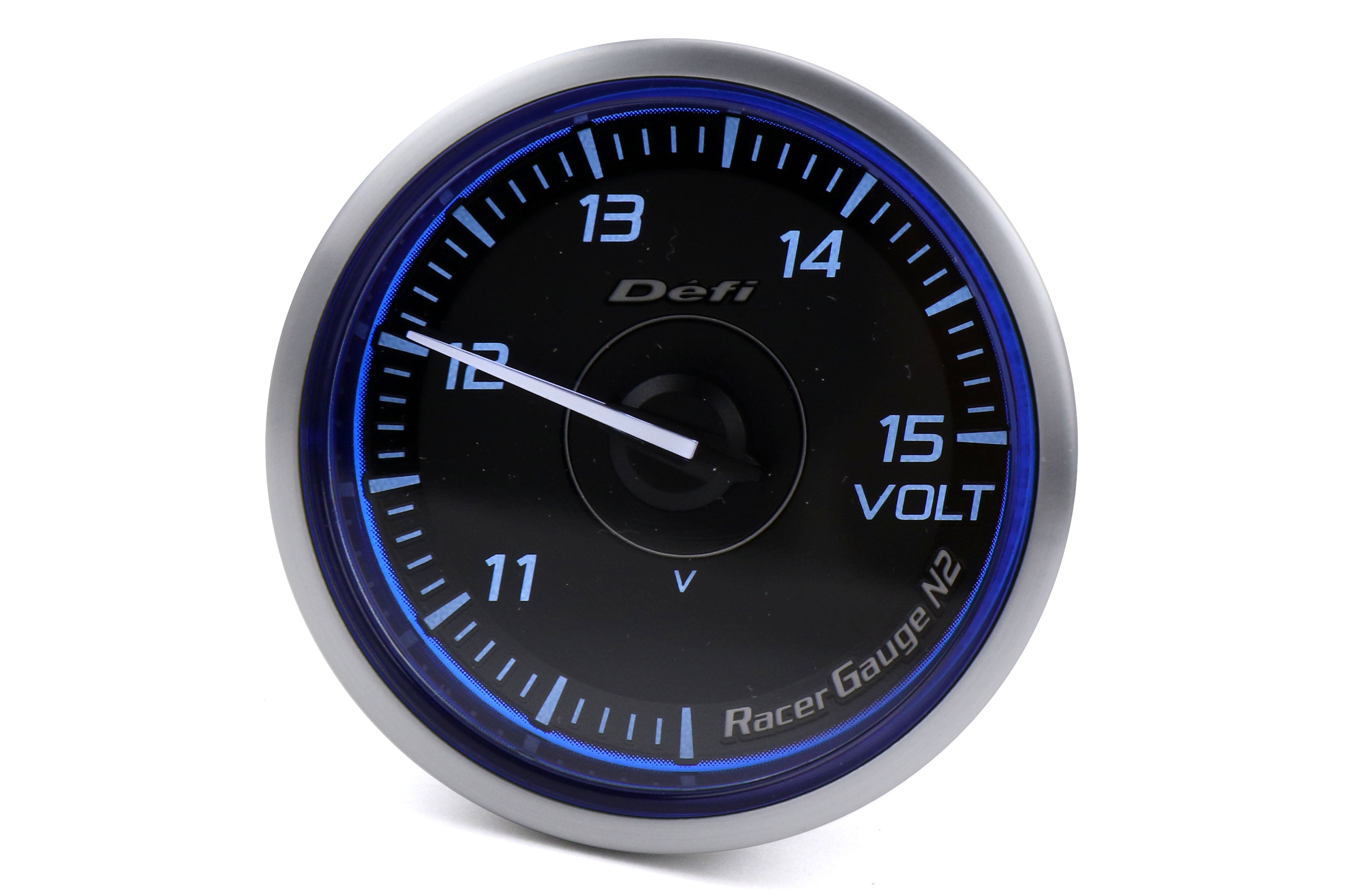 Defi DF Blue Racer N2 Volt Gauge 60mm | DF17101 | Rallysport Direct