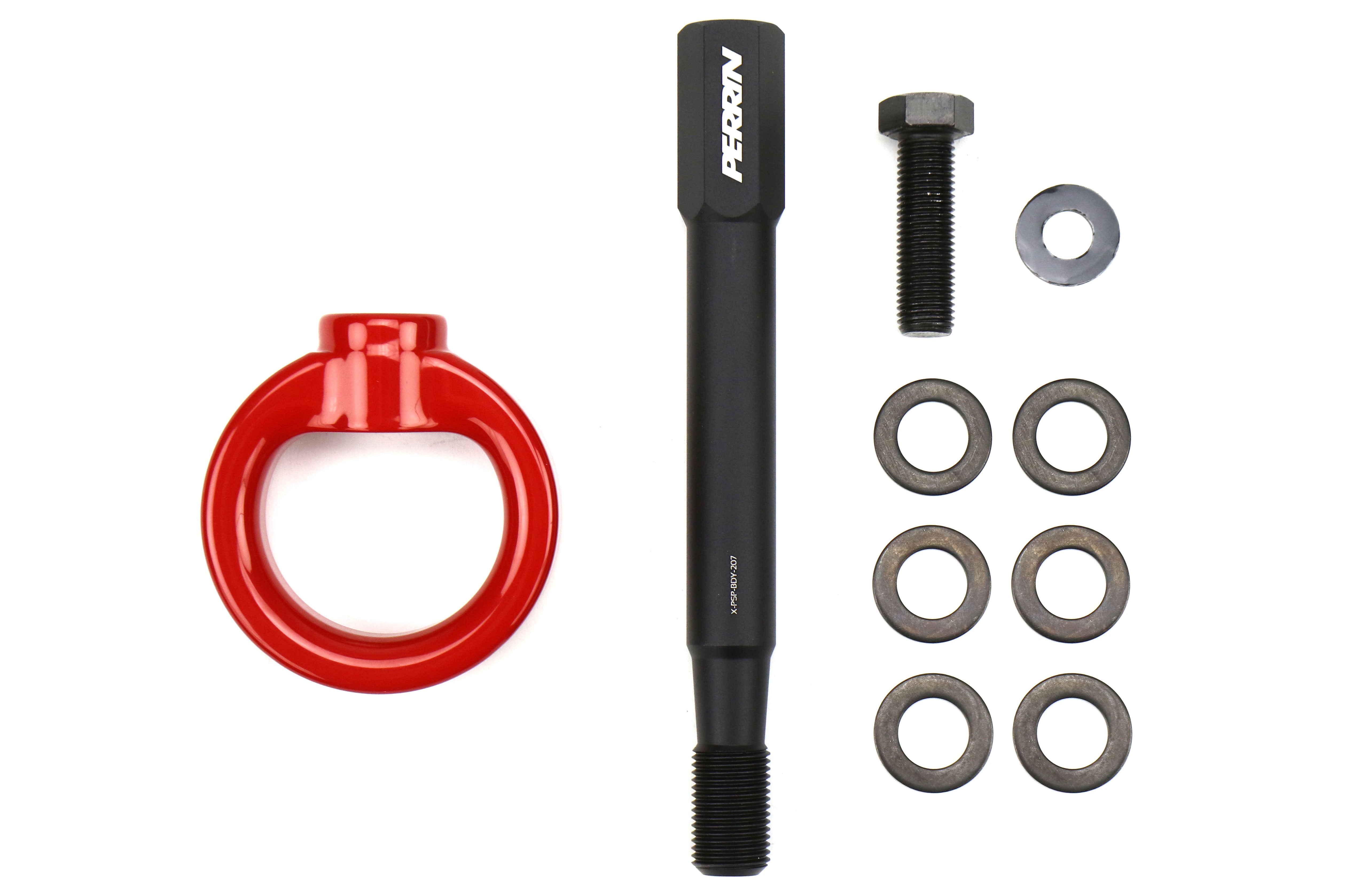 PERRIN Tow Hook Kit Red