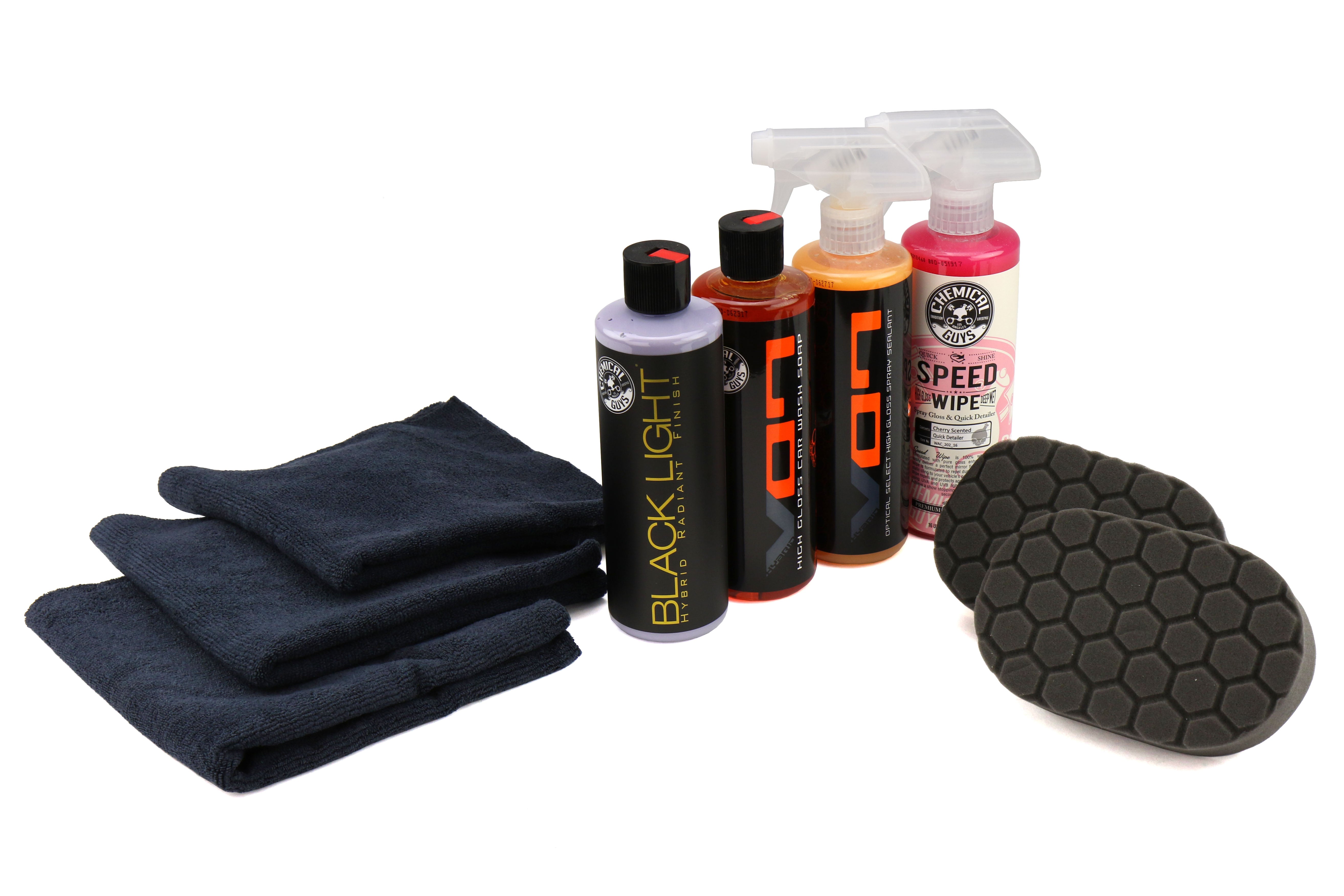 Chemical Guys Black Car Care Kit (9pc) - Universal