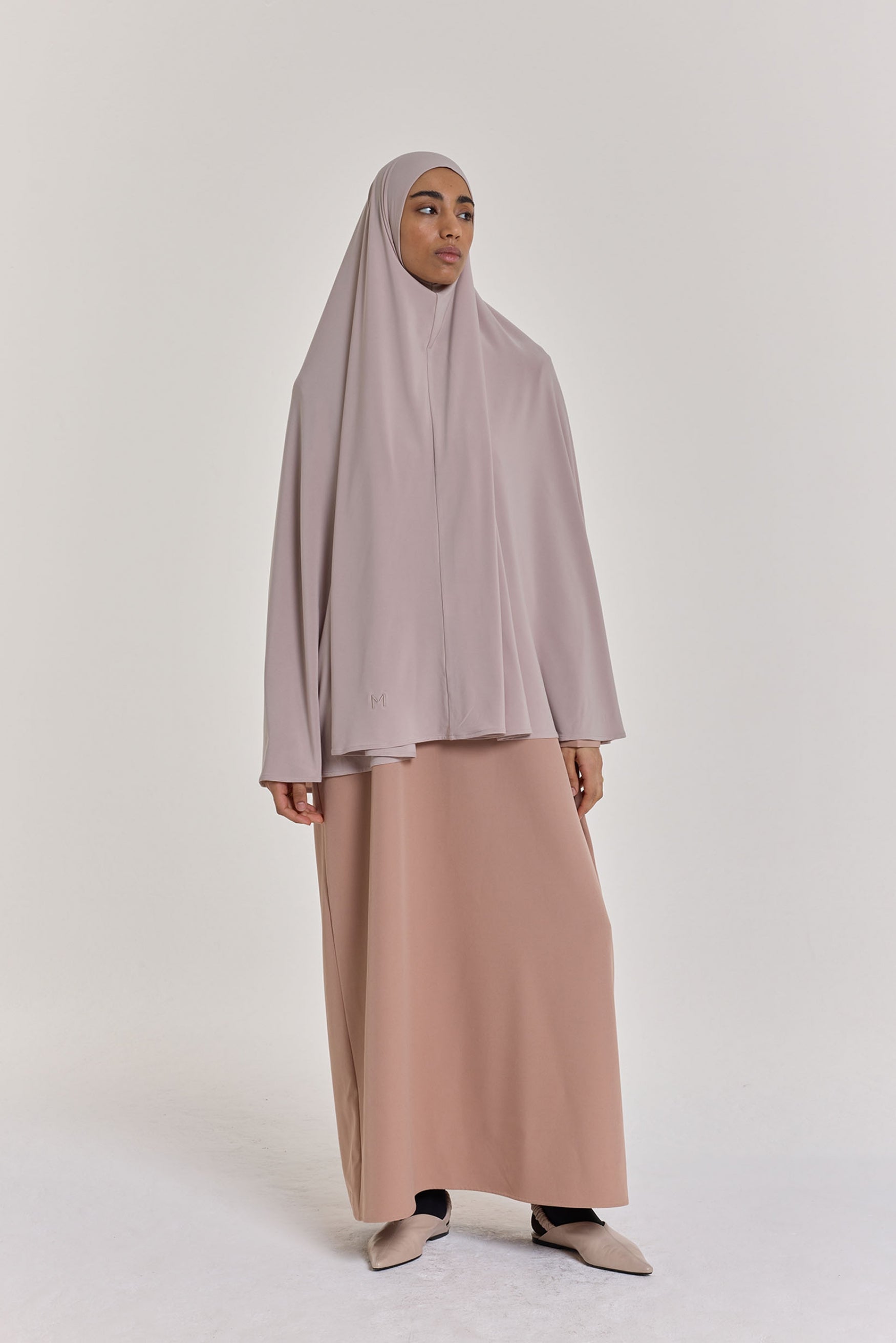 Premium Jersey Khimaar | Grey | MERRACHI