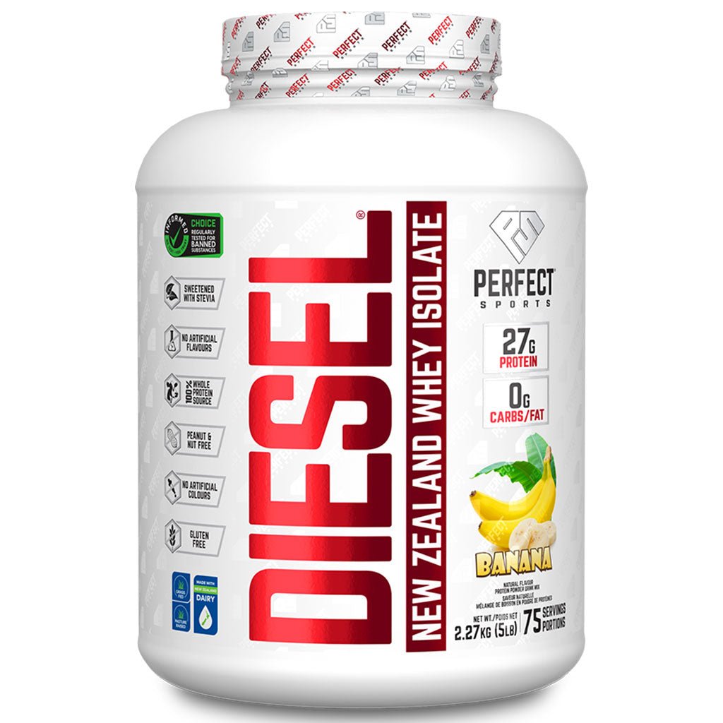 Perfect Sports DIESEL (New Zealand Whey Protein Isolate), 5lb - SupplementSource.ca product image