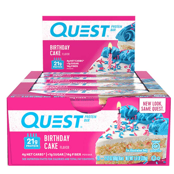 Quest BARS, 12 Bars/Box - Many Flavors
