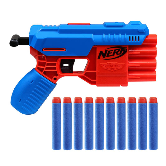  Nerf Alpha Strike Wolf LR-1 Toy Blaster with Targeting Scope -  Includes 12 Official Nerf Elite Darts - for Kids, Teens, Adults : Toys &  Games