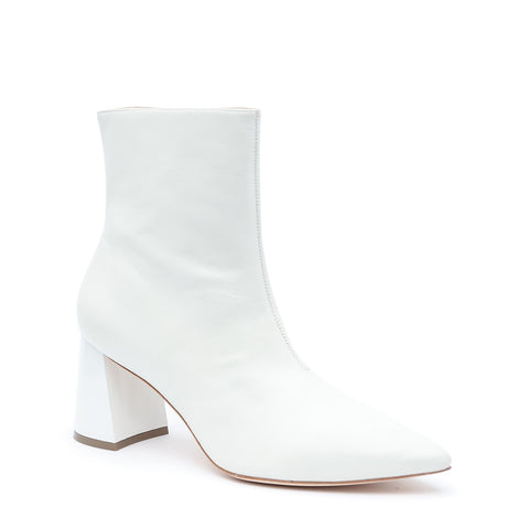 Alterre Shoes 3" White Leather Boot 
