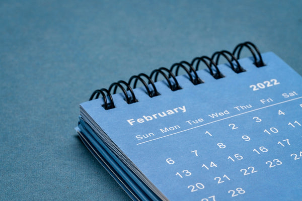 February Calendar of events