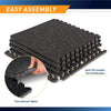 RitKeep Rubber Flooring Gym Mats With EVA Foam