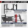 RitKeep PMAX-4750 Dual Plate Loaded Smith Machine Home Gym Package