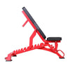 RitKeep RAB-3000 Adjustable Weight Bench - Red