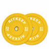 RitKeep 35lb Color Olympic Low Bounce Rubber Weight Plates