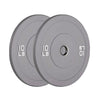 RitKeep 10lb Color Olympic Low Bounce Rubber Weight Plates