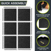 RitKeep Rubber Flooring Gym Mats With EVA Foam