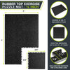 RitKeep Rubber Flooring Gym Mats With EVA Foam