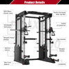 RitKeep PMAX-5600 Smith Machine Trainer Pro Home Gym Package