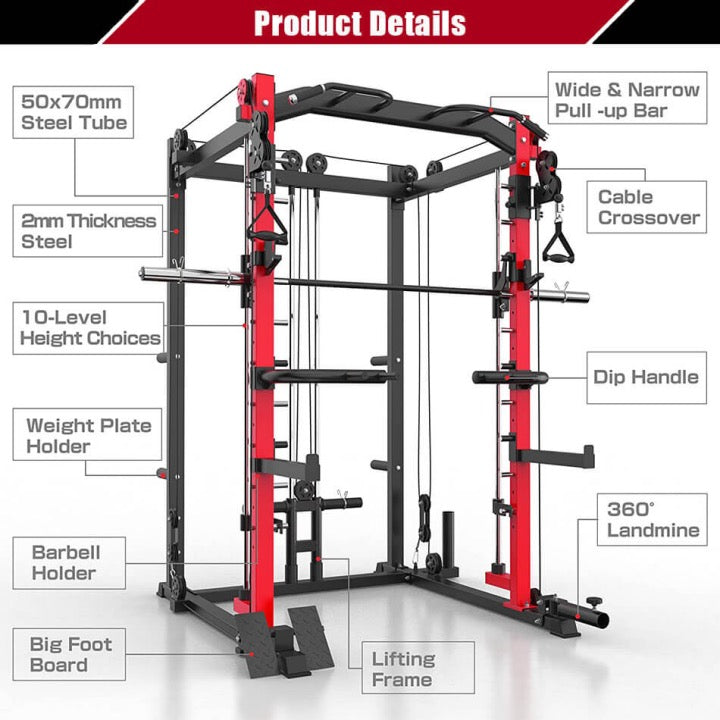 Why You Need a Multi-Functional Smith Machine Training System in Your Home Gym