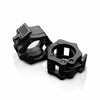 RitKeep Black Standard Olympic Quick Release Barbell Clamps