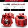 RitKeep Standard Olympic Quick Release Barbell Clamps