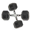 RitKeep 10lb Six-sided Rubber Coated Hex Dumbbell Sets