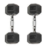 RitKeep 10lb Six-sided Rubber Coated Hex Dumbbell Sets