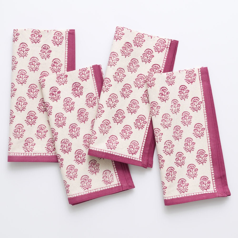 Anika Fuchsia Napkin - Set of 4