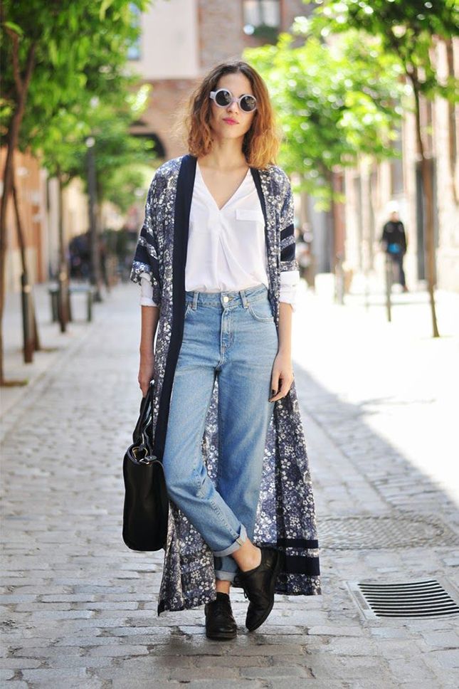 Kimono With Jeans