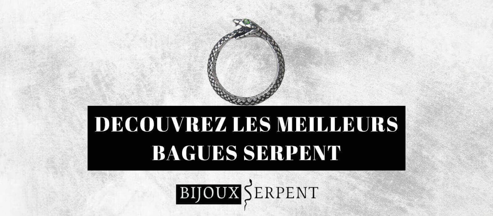 bague serpent