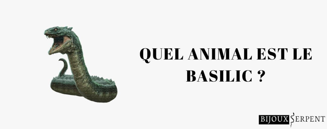 quel animal est le basilic