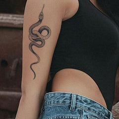 tatouage serpent bras