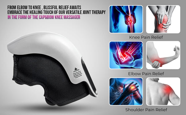 Nooro Knee Massager Knee Pads Electric Knee Protector Knee Massager Instrument Arthritis Pain Relief Pad Massage