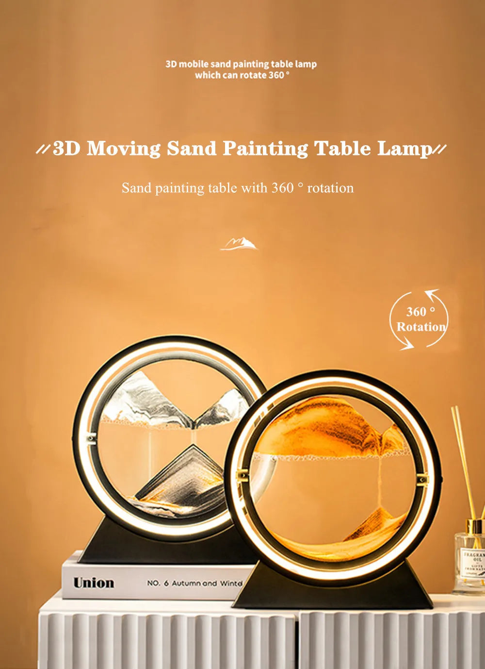 Decorative Sand Lamp Art - SmartFusion