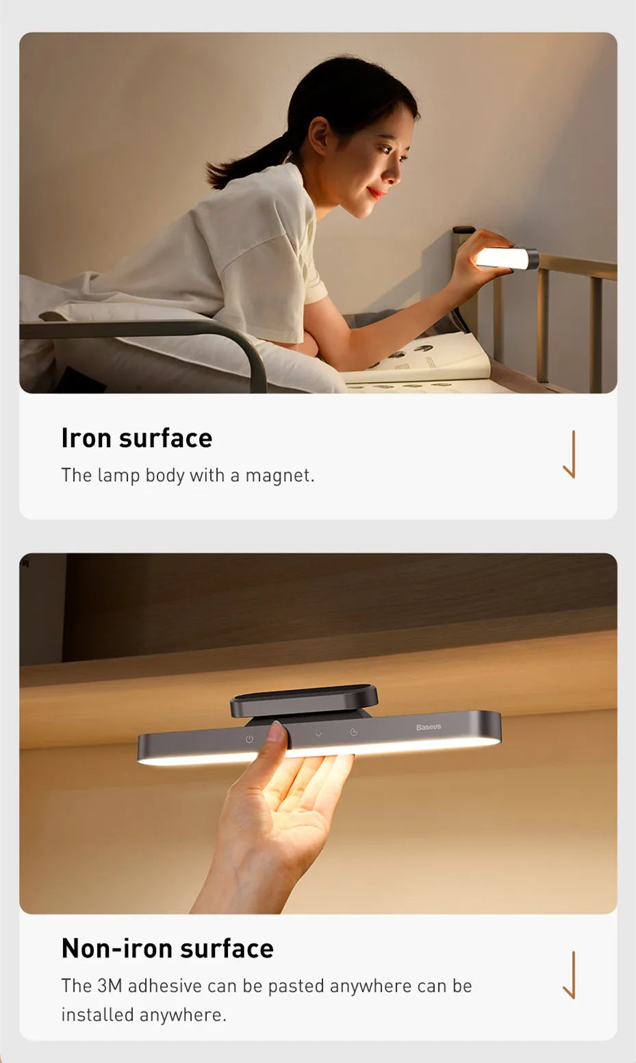 Night Light Hanging Magnetic LED Table Lamp - SmartFusion