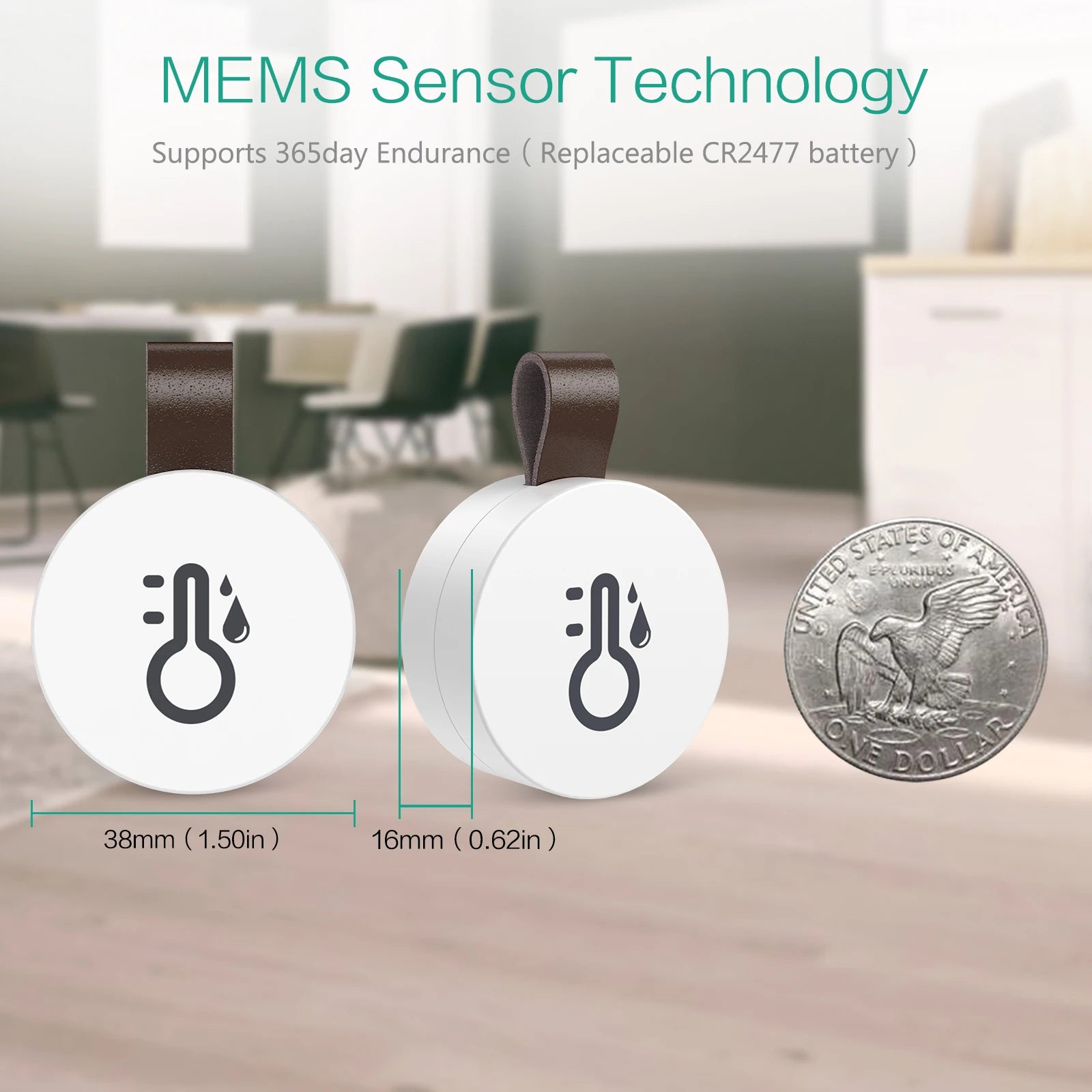 Thermometer Hygrometer Smart Home Temperature Sensor - SmartFusion